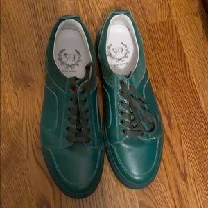 Del Toro Leather Sneaker (Emerald)